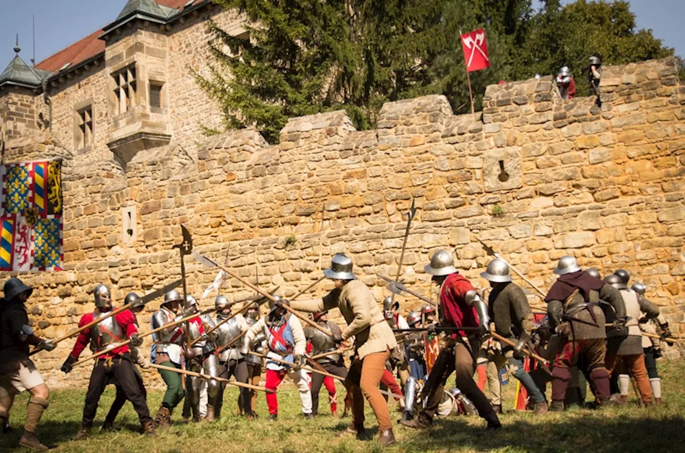 Bitva v Budyni nad Ohří připomene Burgundské války