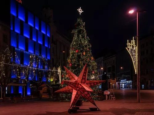 vánoční strom Brno