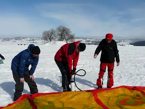 snowkiting kurzy
