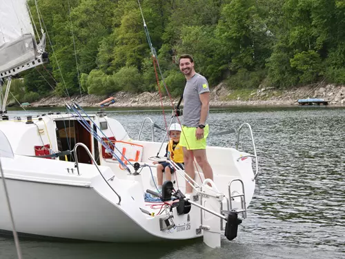 Yachting na Vranovské přehradě