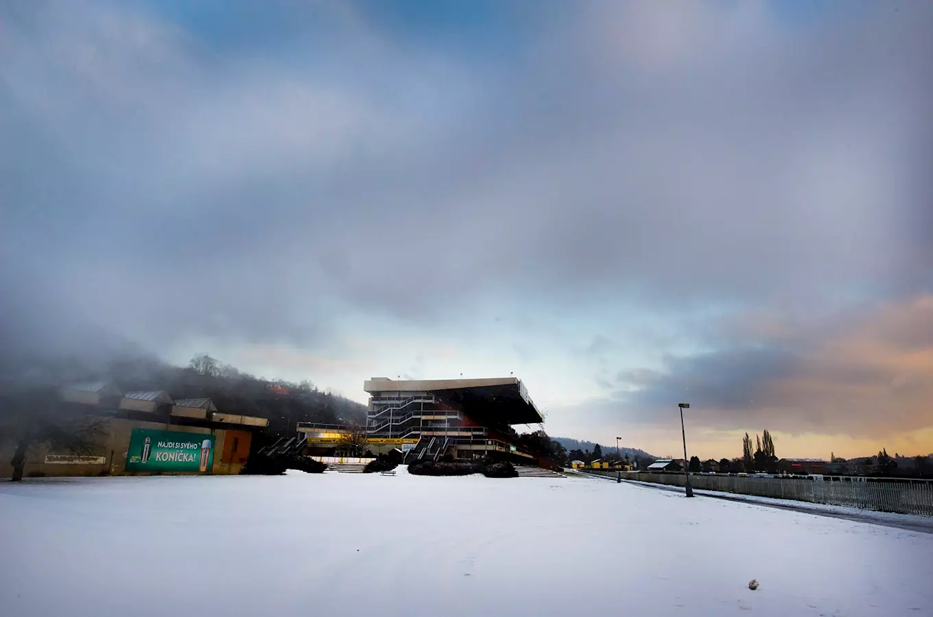 Tréninkový běžecký okruh ve SkiParku Velká Chuchle