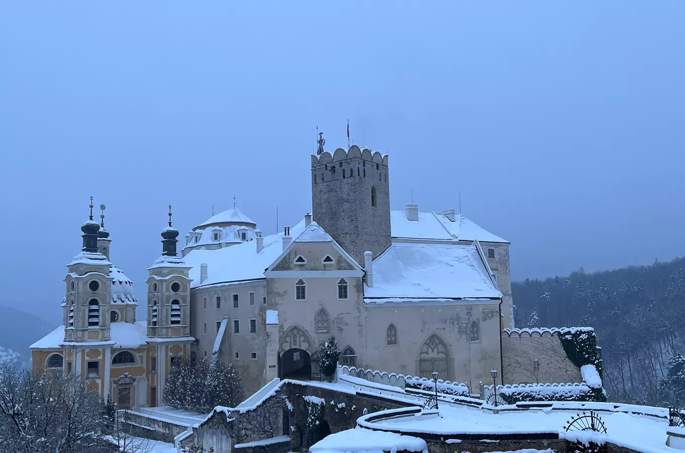 Vánoční období na zámku Vranov nad Dyjí