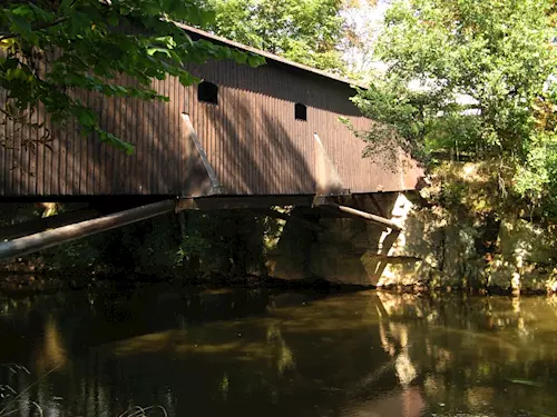 Dřevěné kryté mosty ve Verdeku 