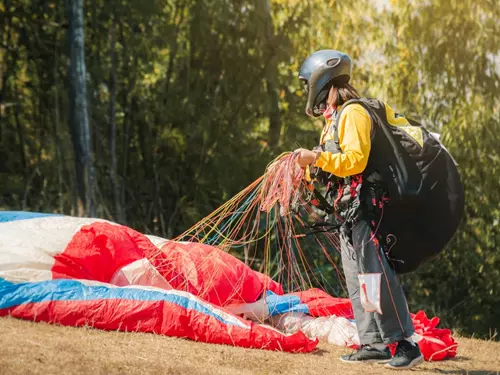 paragliding, kudy z nudy, tandem