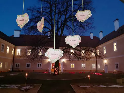 Den svatého Valentýna v zámku Valdštejnů