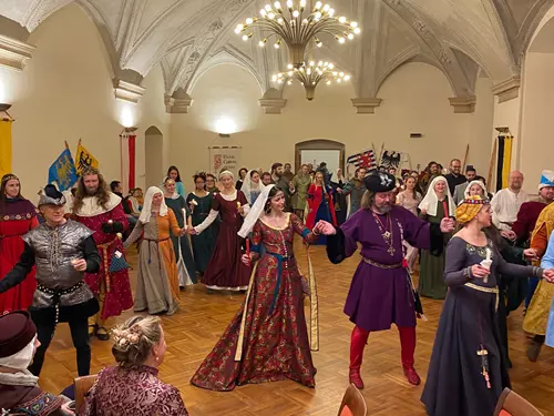 Tříkrálový ples ve středověkém stylu Na Slovanech 2027