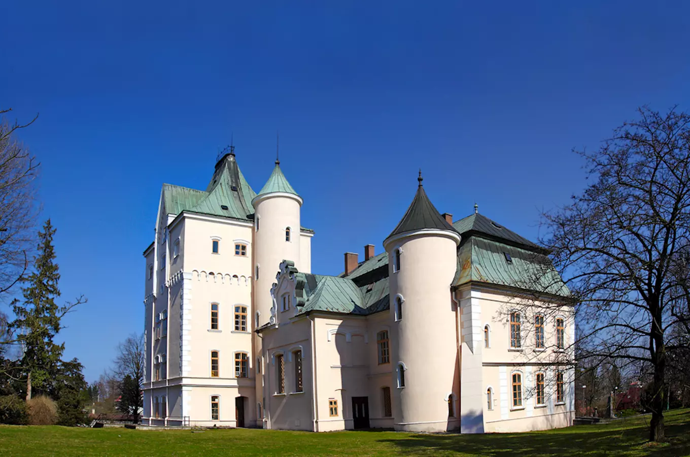 Zámek Studénka – Vagonářské muzeum na zámku ve Studénce