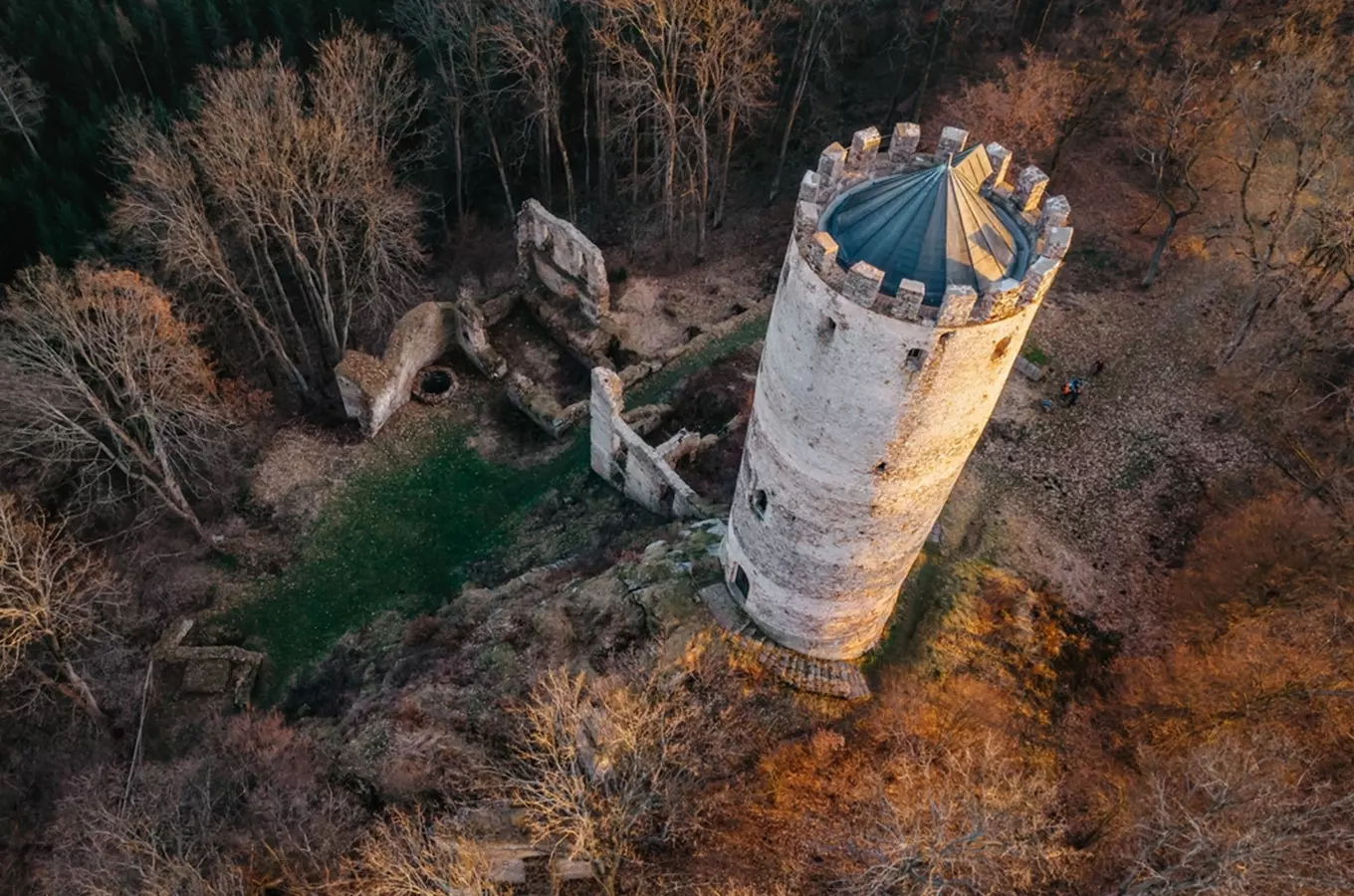 Hrad Šelmberk, Kudy z nudy