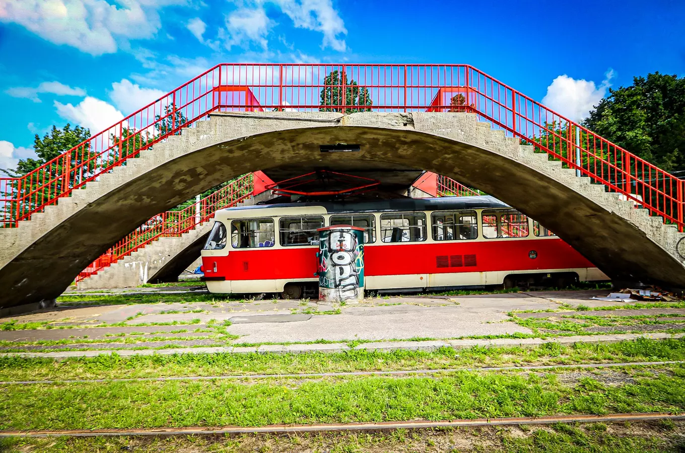 Bistro Točna – občerstvení v tramvaji na Dlabačově