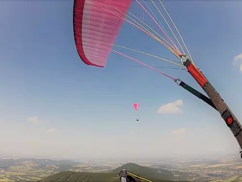 Tandem paragliding – let na tandemovém padáku