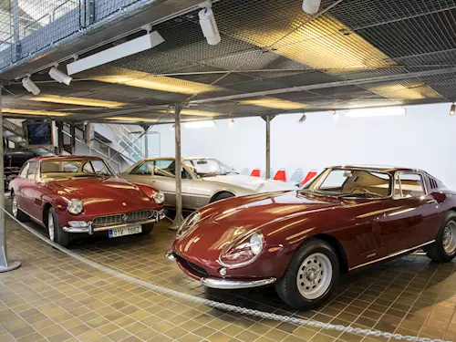 Vozy Ferrari v Národním technickém muzeu