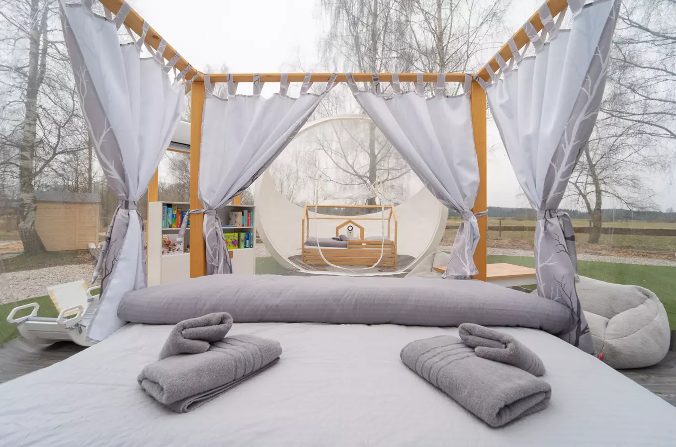 Bublina – glamping Vlastislav u Aše