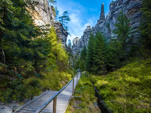 Magický Adršpach – letní procházky skalami s průvodcem