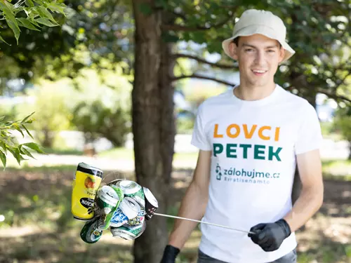 Dobrovolnický úklid a analýza litteringu na Palmovce