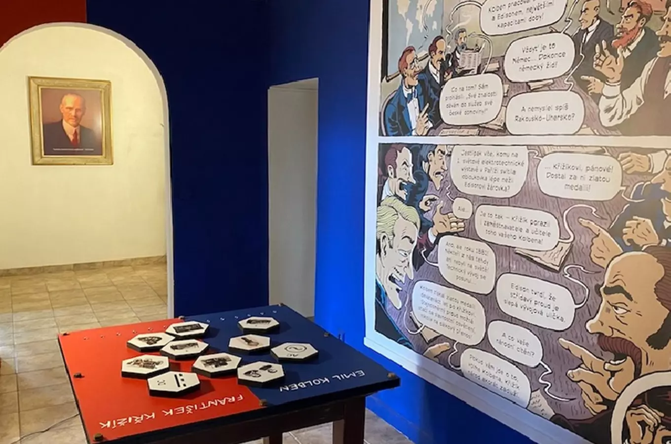 Otevřená Kolbenova vila – interaktivní prohlídka s komiksem a únikovkou