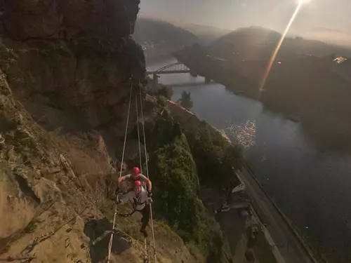 Zdroj foto: FB Via Ferrata Děčín Pastýřská Stěna