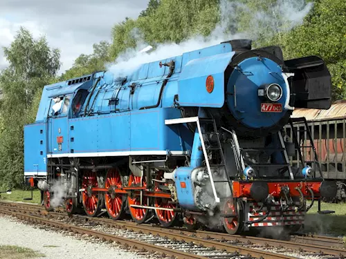 Mezinárodní setkání parních lokomotiv o víkendu připravují v Lužné