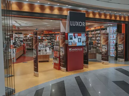 Pobočka Knihkupectví LUXOR OC Zlaté Jablko Zlín