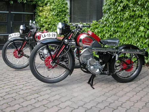 Historické motocykly Ogar