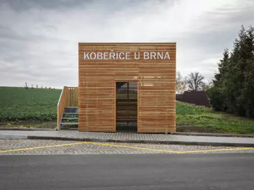 Autobusová zastávka Kobeřice u Brna | Foto: Ing. arch. Viola Hertelová