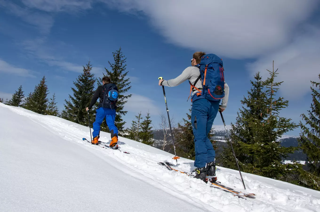 Skialpinistické trasy okolím Pece pod Sněžkou