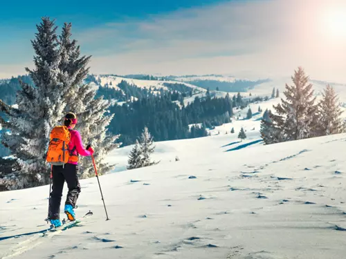 Skitouringové trasy na Valašsku