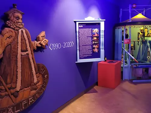Expozice Divadla Alfa v Muzeu loutek v Plzni – Nikdy v klidu!