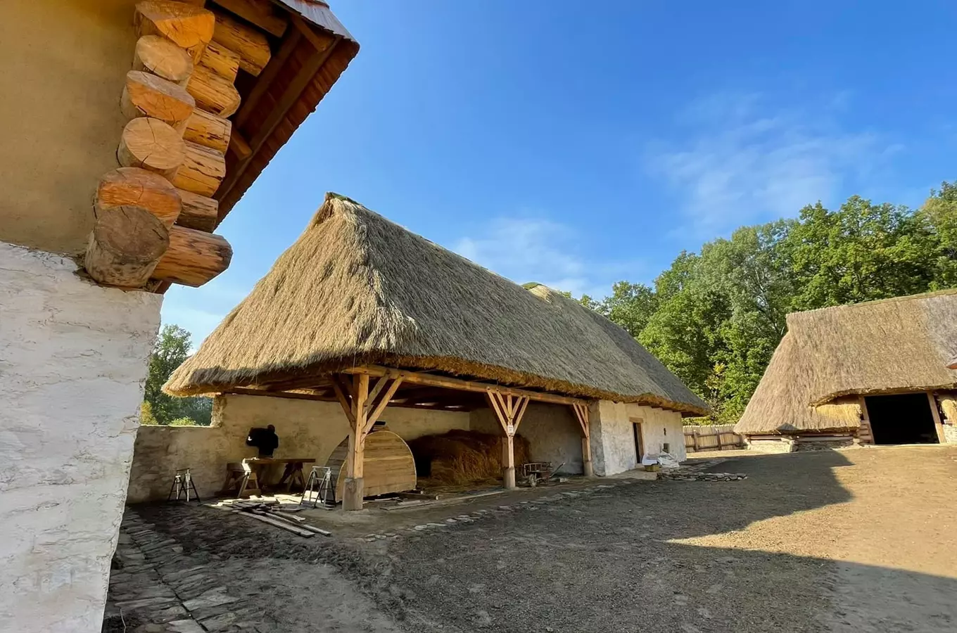 Archeoskanzen Trocnov – ukázka středověkého vesnického života