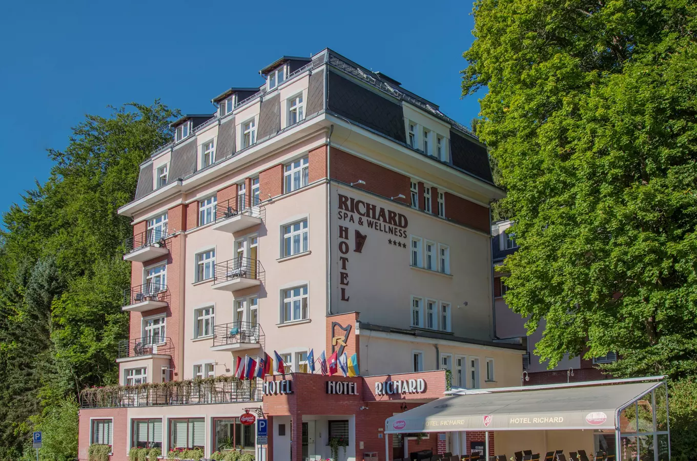 Hotel Richard v Mariánských Lázních