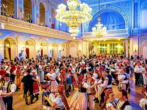 Moravský ples v Praze na Žofíně
