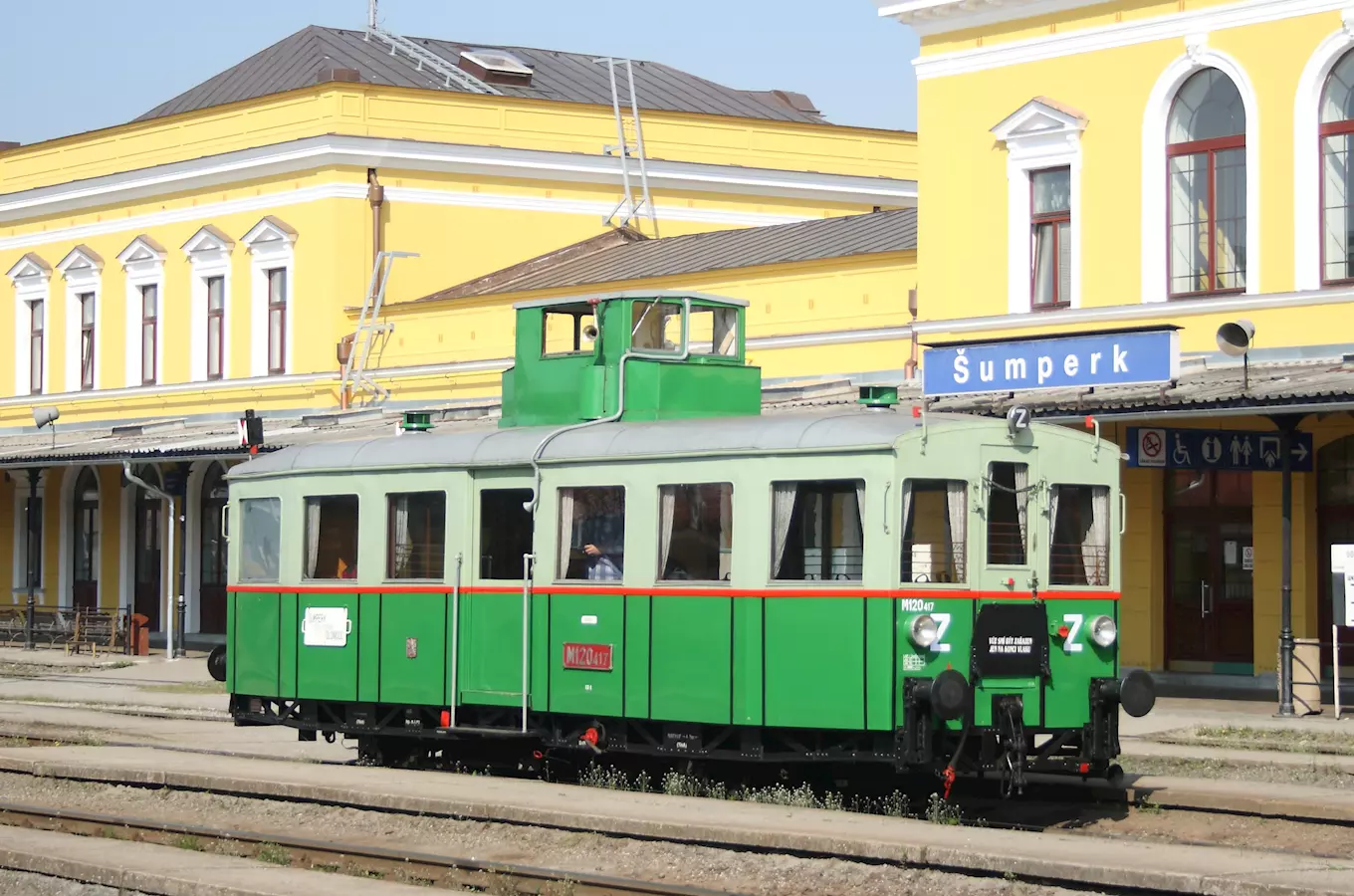 Motorový vůz Věžák – nejstarší provozuschopný motorák v České republice