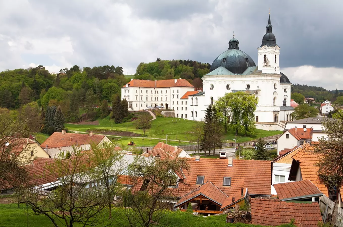 Zámek Křtiny v Moravském krasu