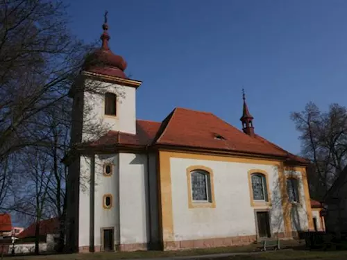 Kostel sv. Barbory v Lužné u Rakovníka 