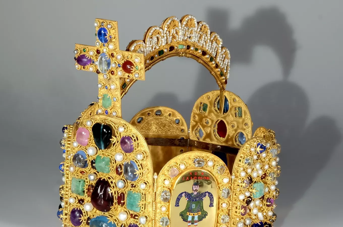 Koruna císaře Svaté říše římské (kopie, Jiří Urban)
Foto: Miroslav Cogan