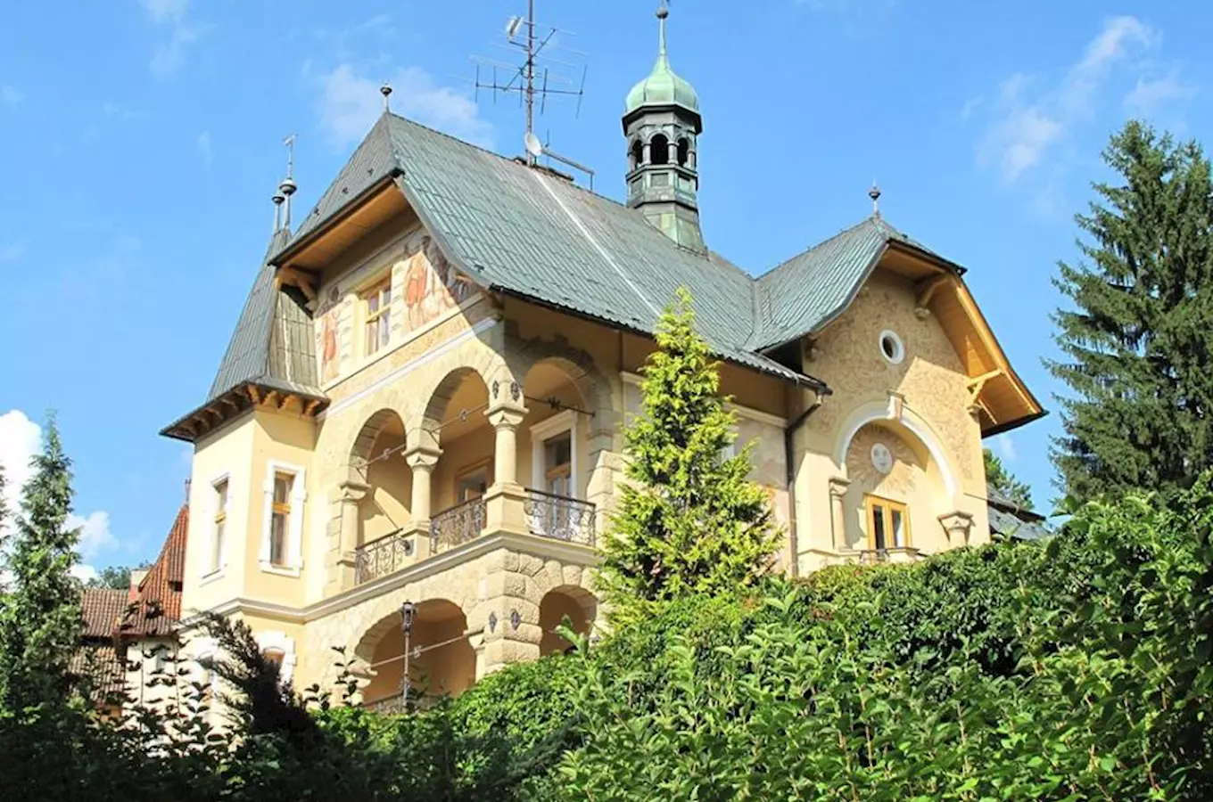 Boutique hotel Vládní vila v Luhačovicích 