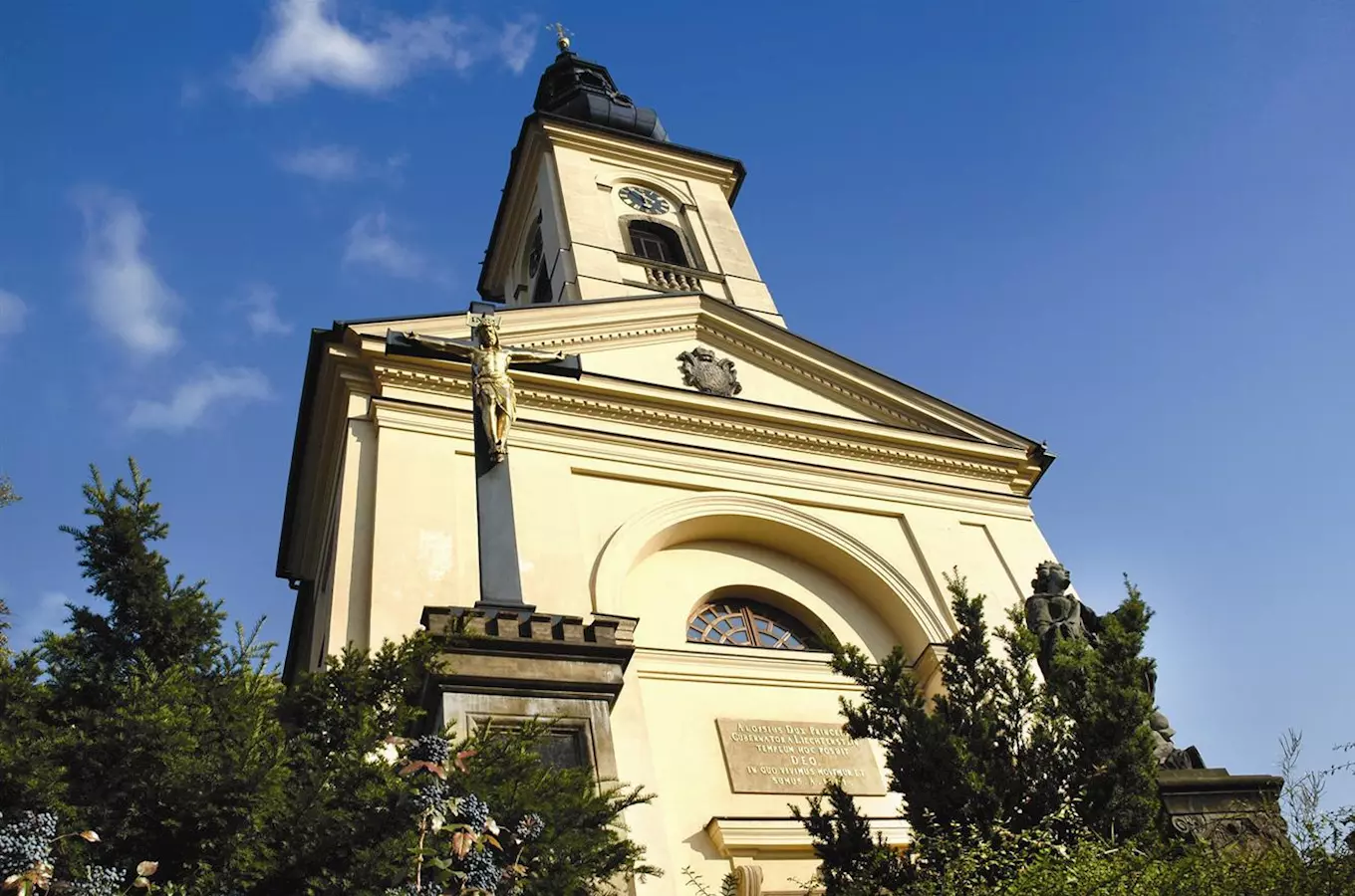Klasicistní kostel sv. Jakuba Většího v České Třebové