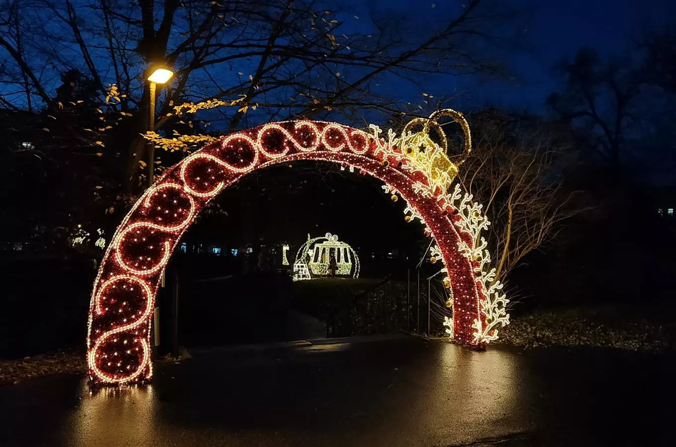 Světelný park Karlovo království