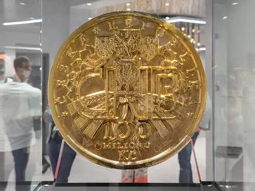 Největší zlatá mince – největší mince světa, vyrobená gravírováním