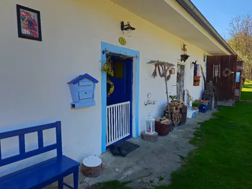 Dolečkova vesnická galerie - pohled na dům