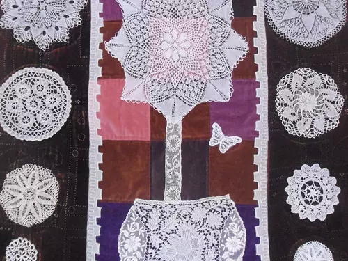Výstava textilních obrazů – Dotek krajky