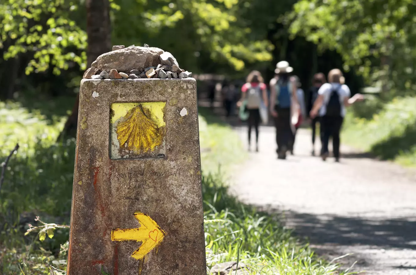 Svatojakubská cesta v jižních Čechách – dálková pěší trasa do Santiaga de Compostela