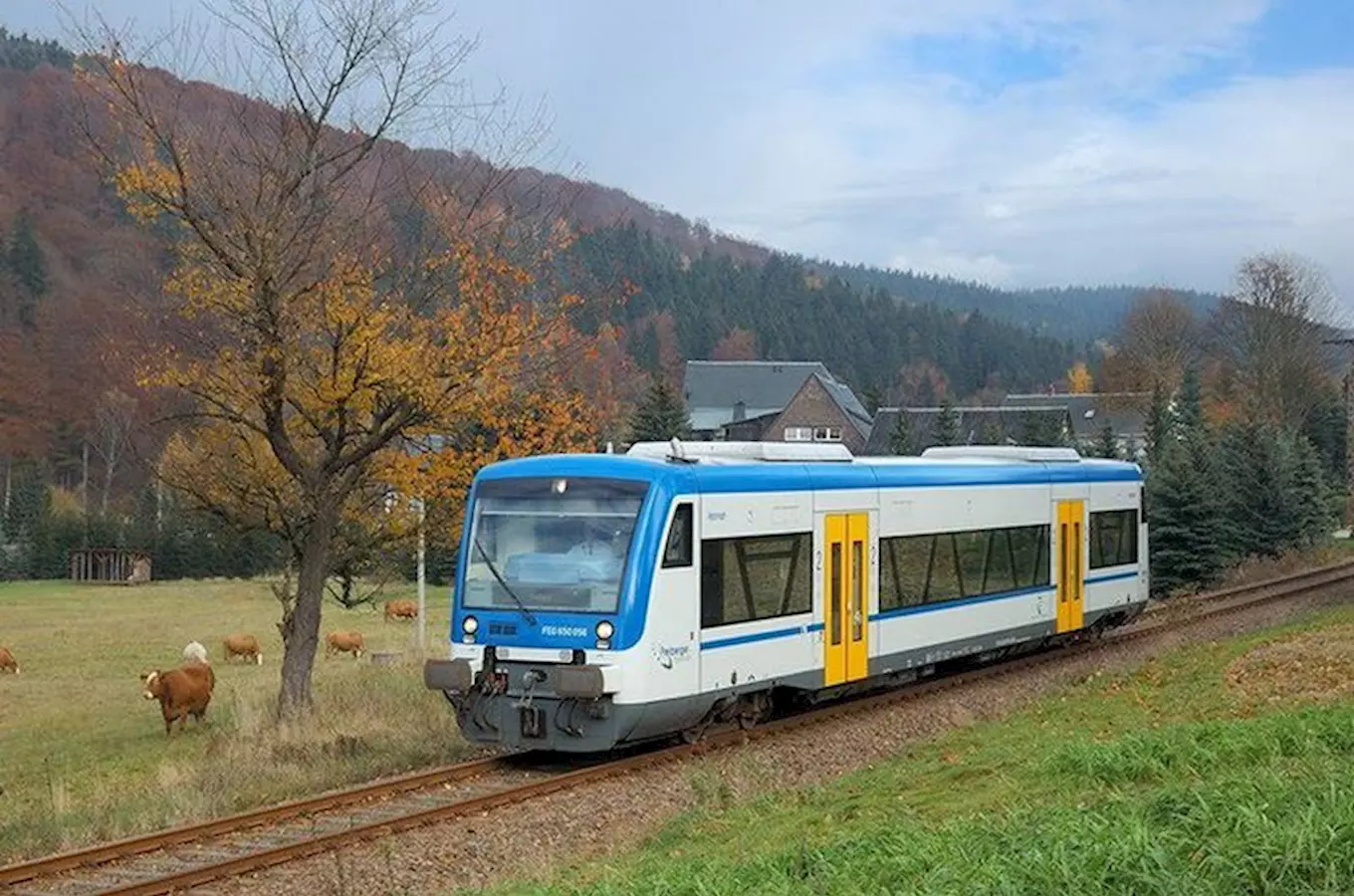 Kozí dráha – vlakem malebnou krajinou z Děčína do Telnice