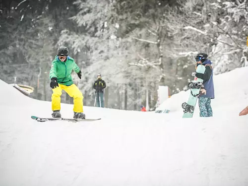 Monínec bude patřit jízdám na Funline trati i závodům na lyžích a snowboardu