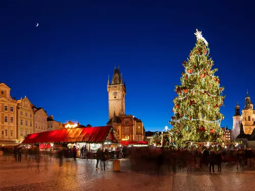 vánoční strom Praha