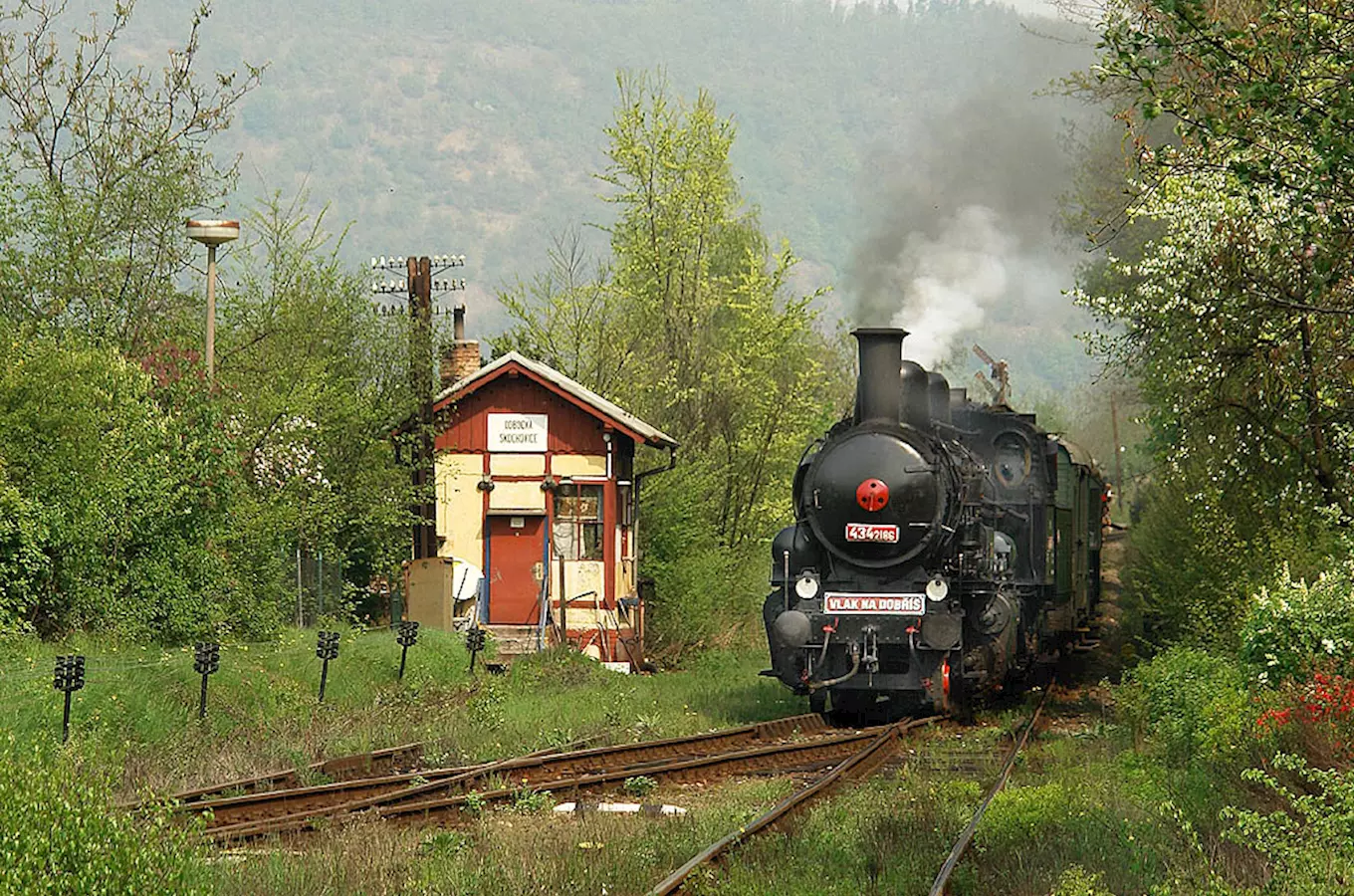 Svezte se parní lokomotivou po trati Posázavského pacifiku