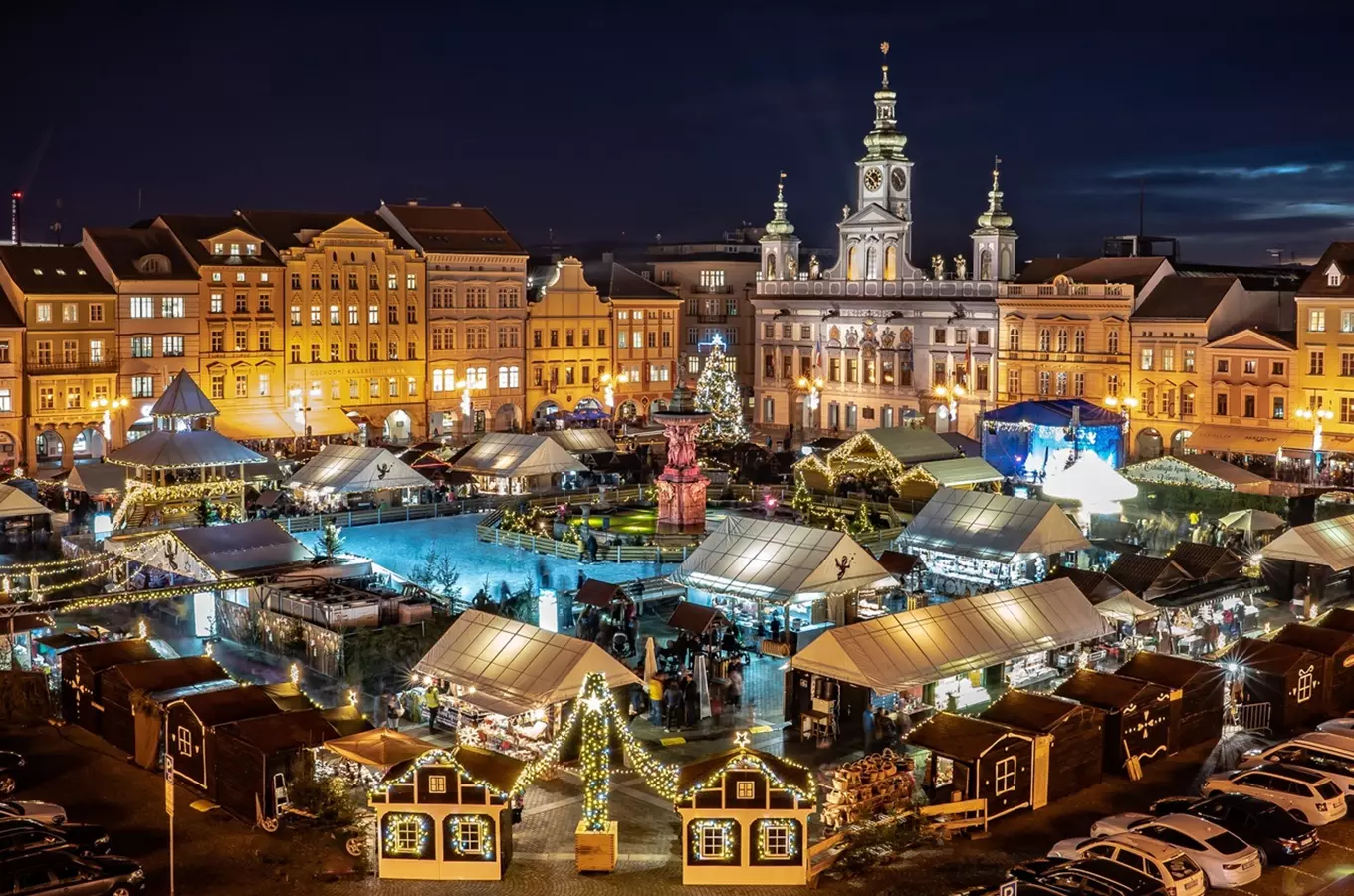 Nejhezčí vánoční trhy 2023 jsou podle ankety v Českých Budějovicích