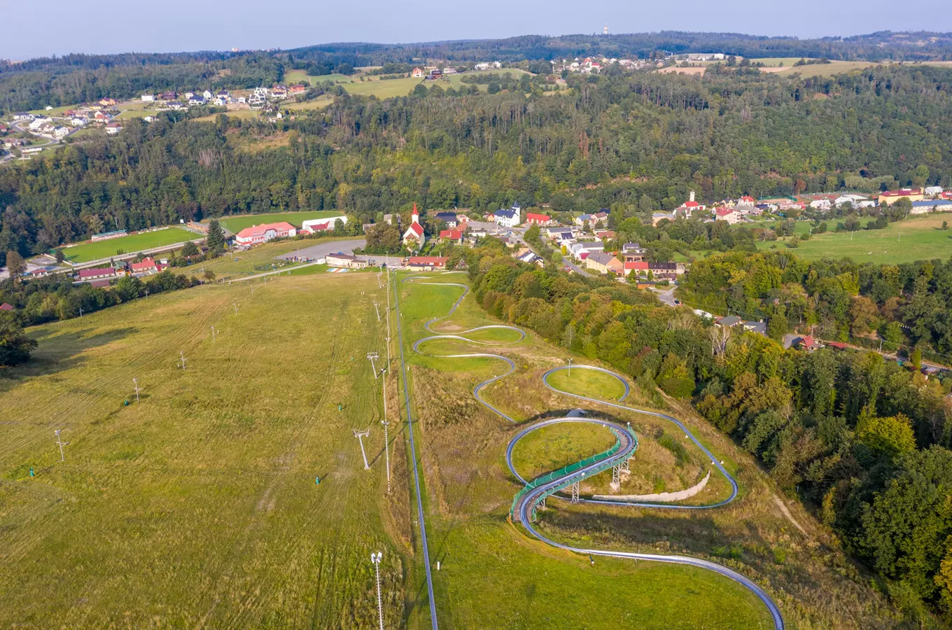 Bobová dráha Hlubočky – celoroční zábava pro celou rodinu