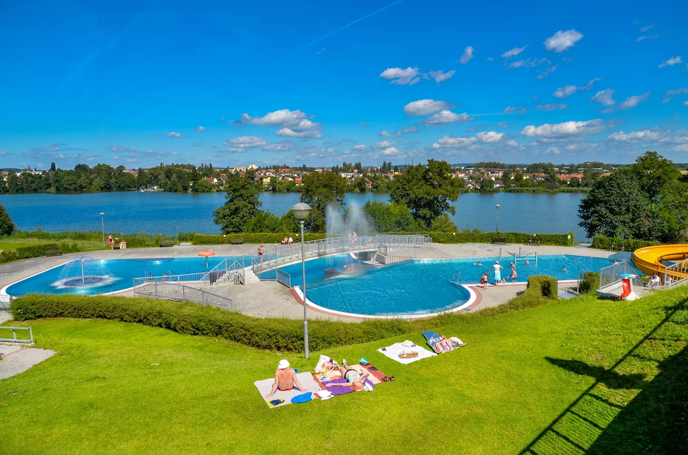 Aquapark a plavecký bazén Jindřichův Hradec