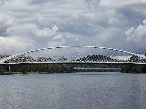 Ukázka trasy - Trojský most