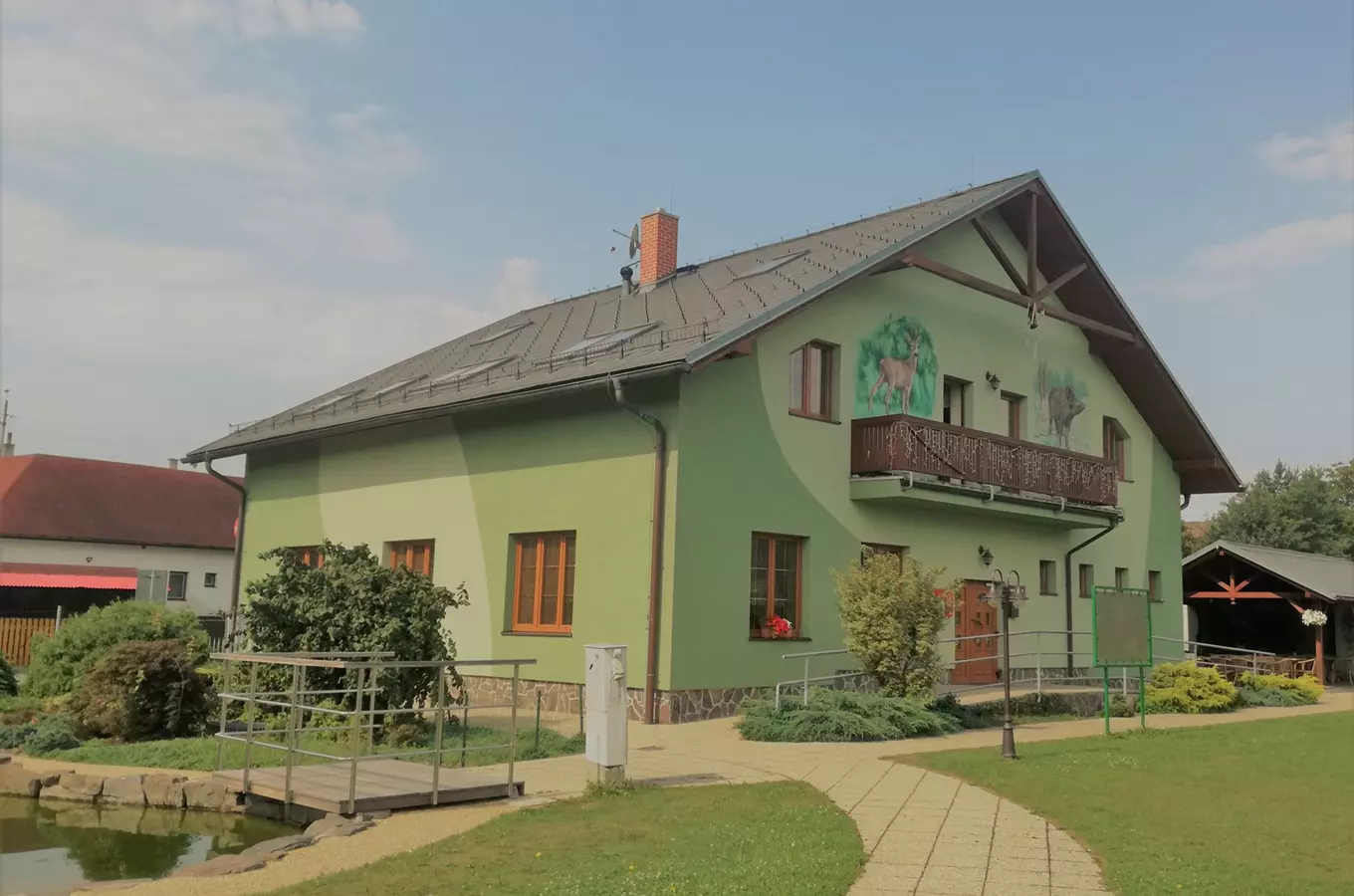 Restaurace a penzion Kamenec u jezera Hlučínská štěrkovna